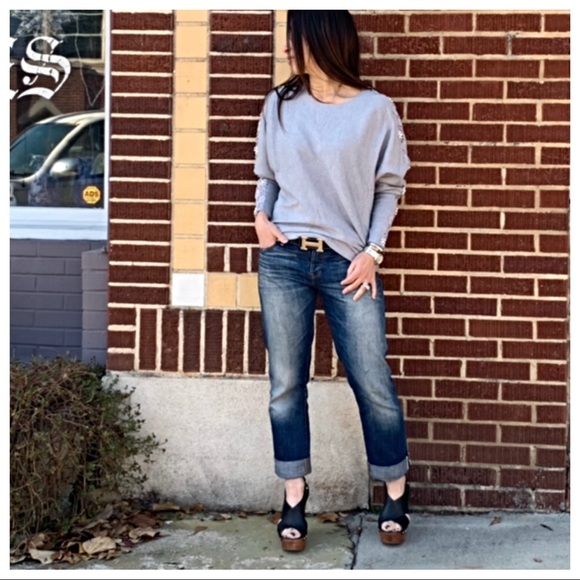 ✨LAST ONES✨PARIS side detail beautiful sweater - Picture 5 of 8